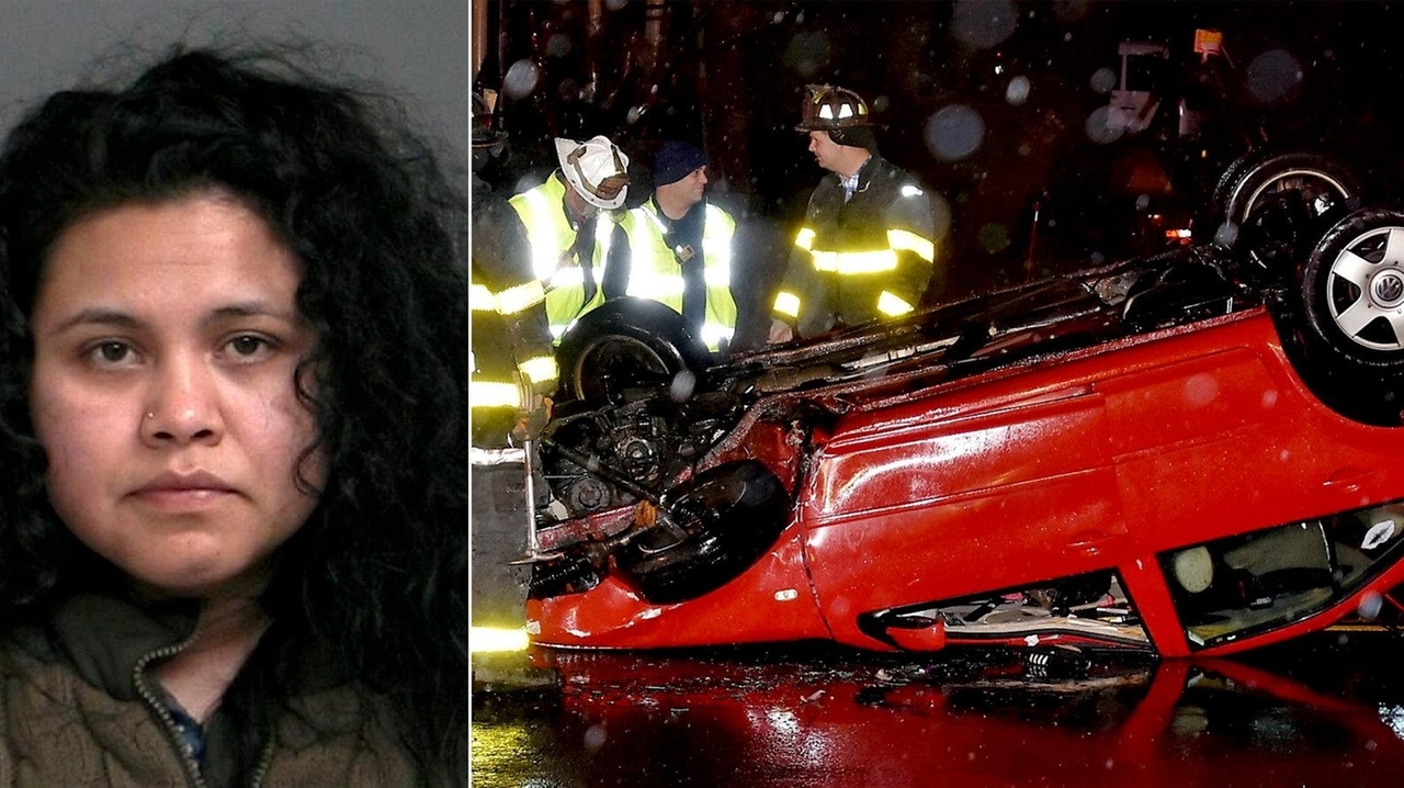 LI woman charged with DWI after crash, police say - Newsday