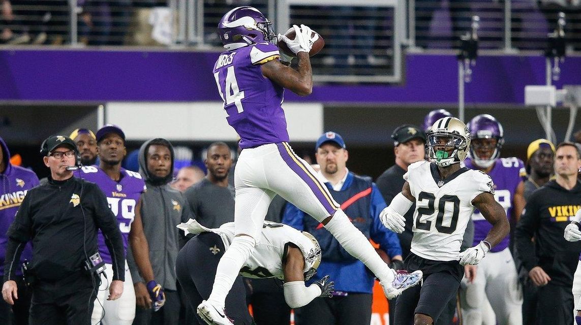 NFL: Stefon Diggs performs the Minnesota Miracle