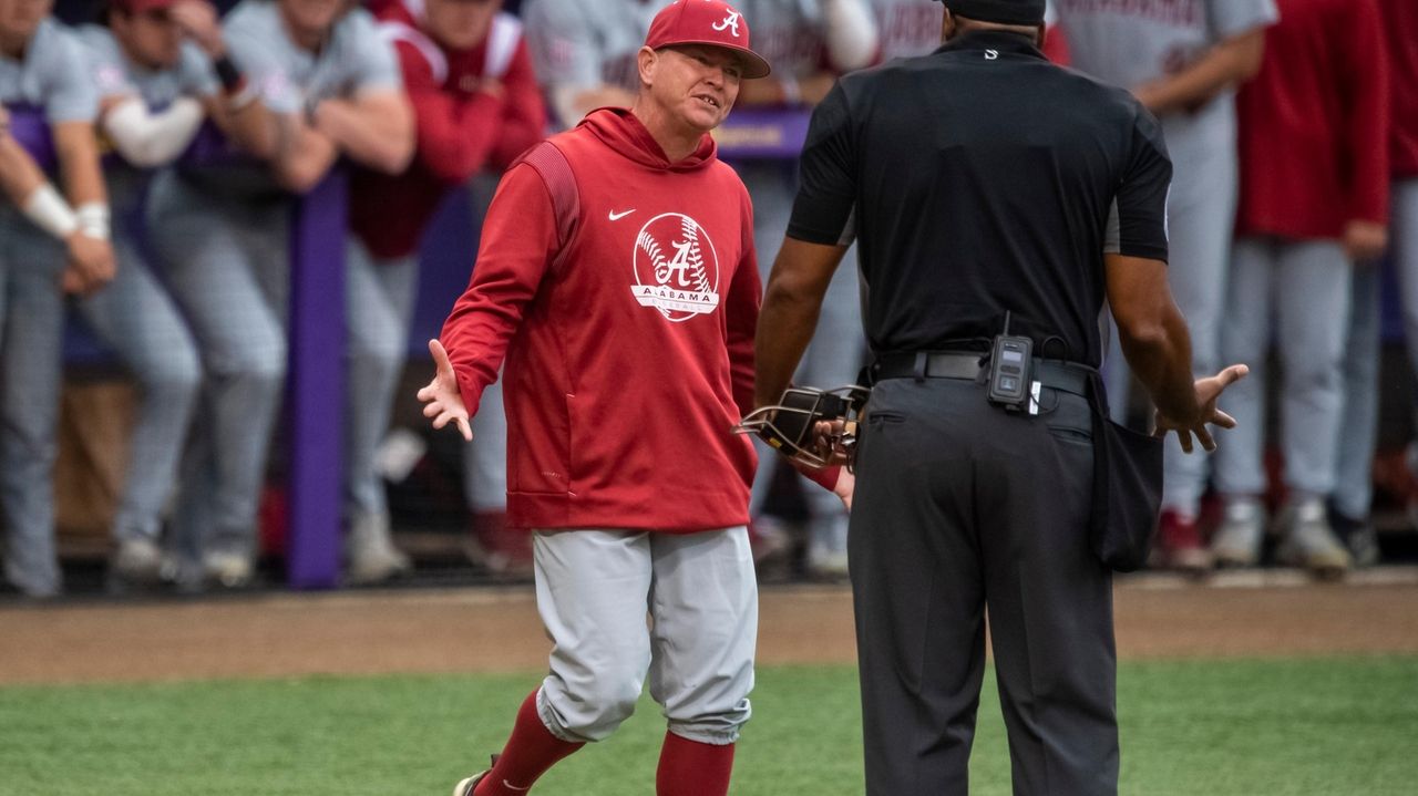 Alabama fires baseball coach after report of suspicious bets