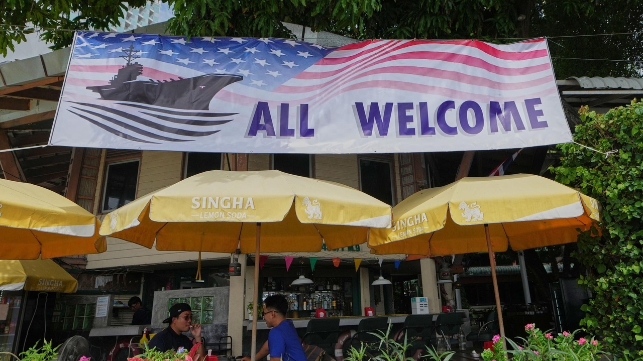 Pattaya, once Thailand's 'Sin City,' beckons weary sailors from the USS Abraham Lincoln