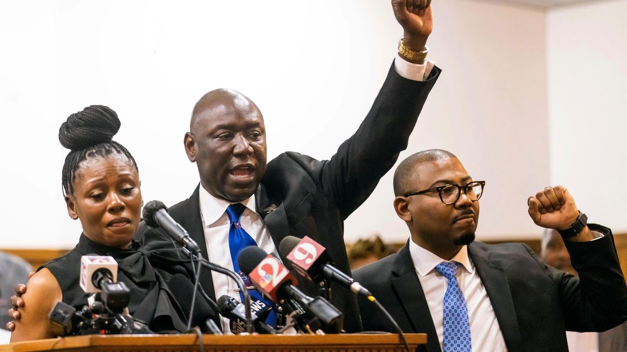 Ben Crump demands justice for Ajike Owens, the latest time he's supported a grieving Black family