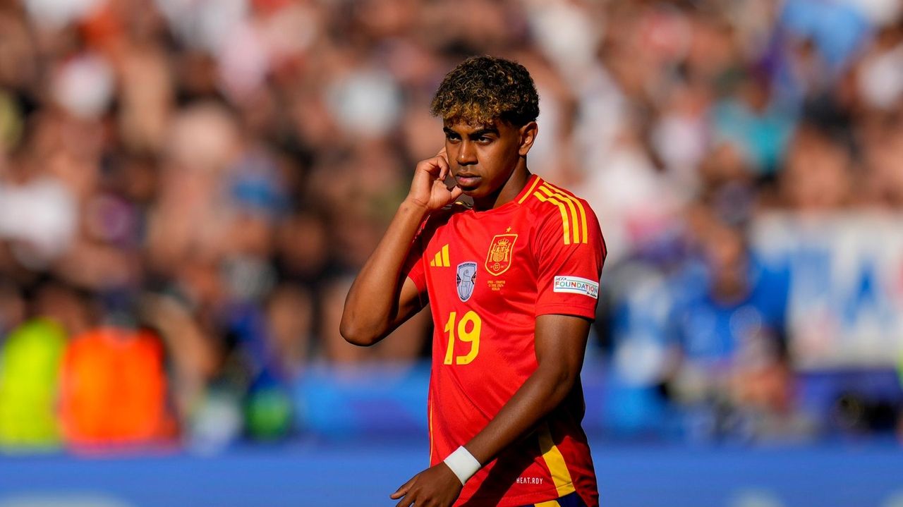 Spain's Lamine Yamal, 16, becomes youngest player to appear, set up ...