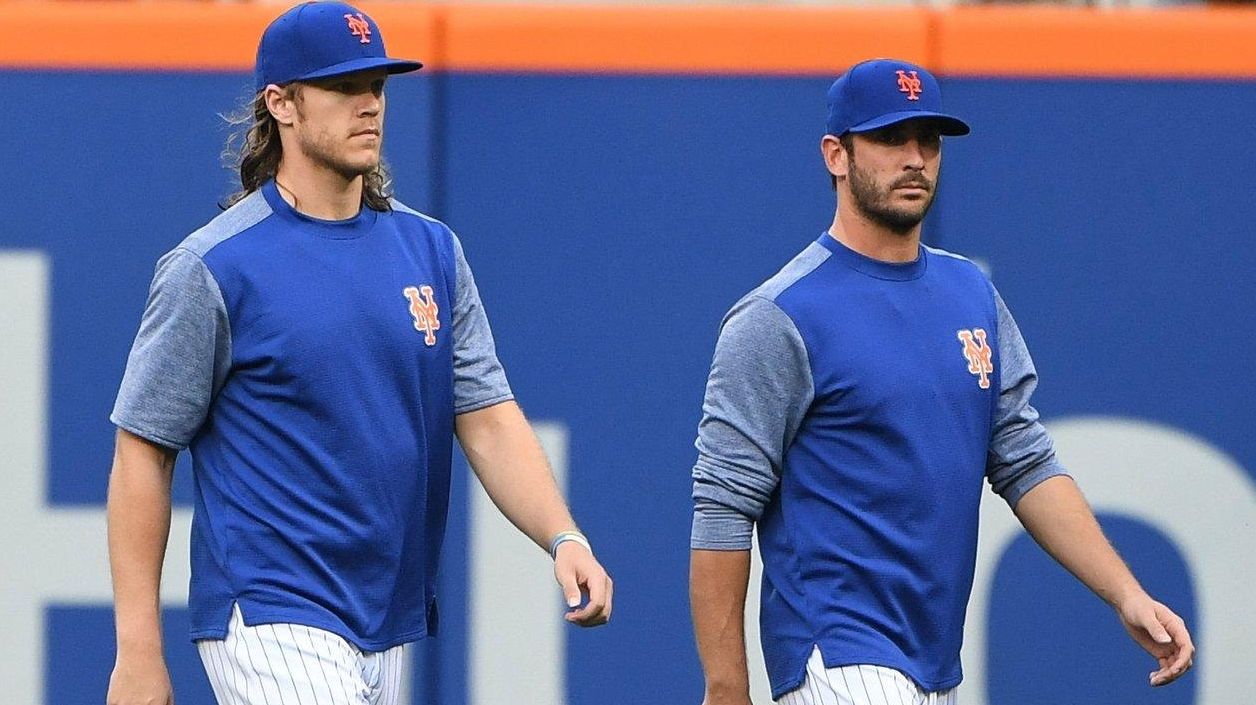 Noah Syndergaard played catch for the second straight day Wednesday