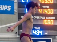 Jericho's Tristan Yang wins state 1-meter diving championship