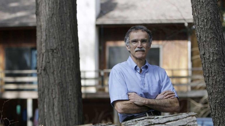 Robert Rivers at his home in upstate Ravena. Many boomers...