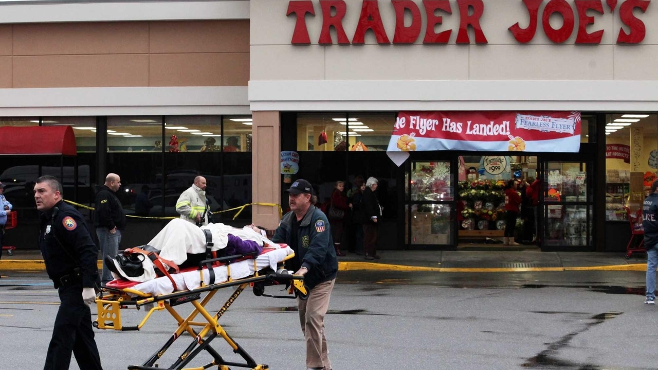 Cops: 11 hurt as car crashes into Trader Joe's in Oceanside - Newsday