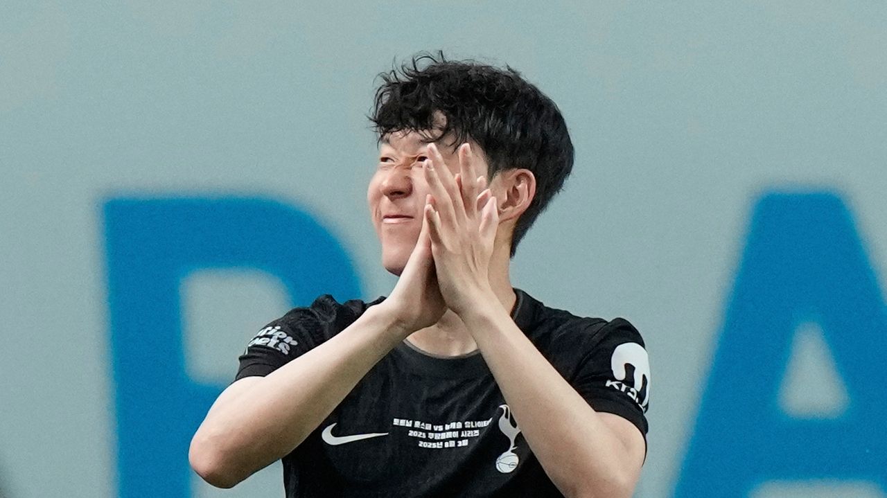 Departing Son Heung-min in tears as Tottenham draws with Newcastle in Seoul