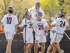 Charlie Koester (seven goals) leads Garden City boys lacrosse's past Northport