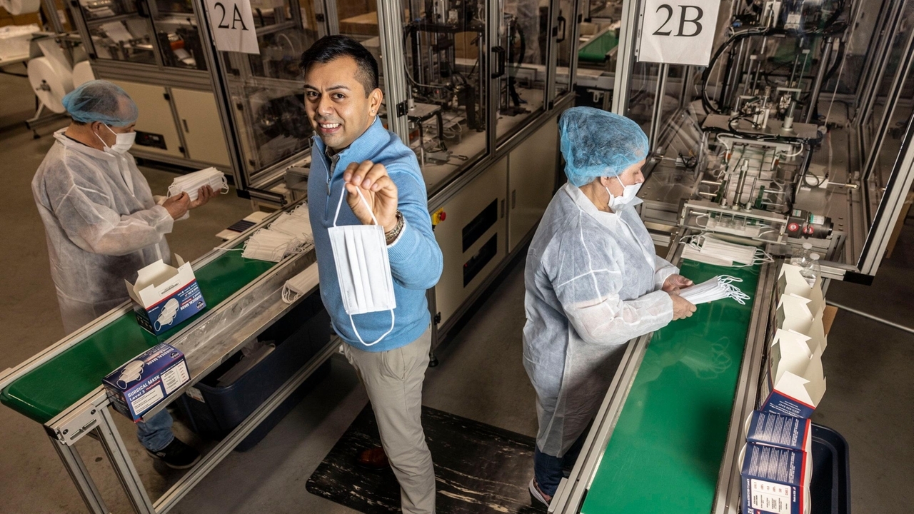 Production of masks, hand sanitizer, other PPE fades as demand drops - Vimarsana News