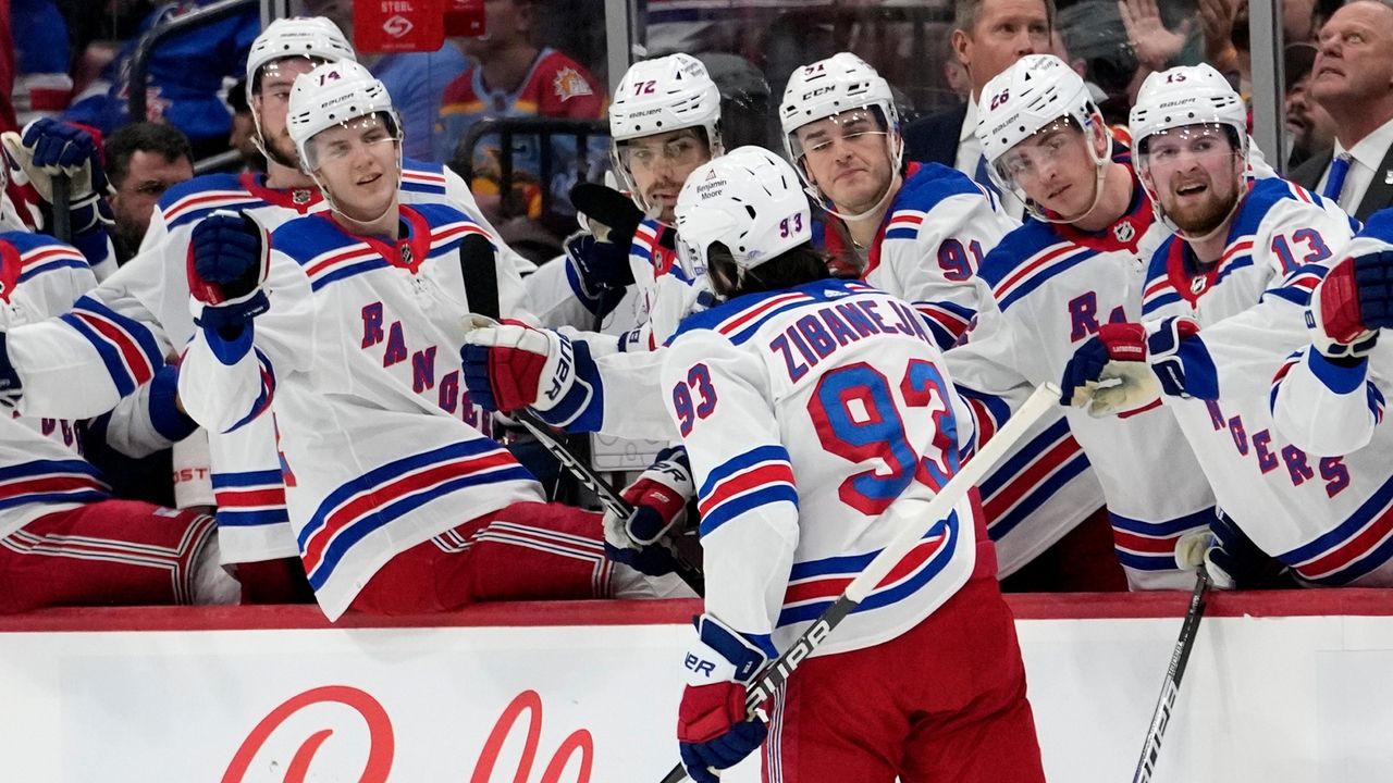 Rangers' struggling power play scores first goal in odd fashion - Newsday