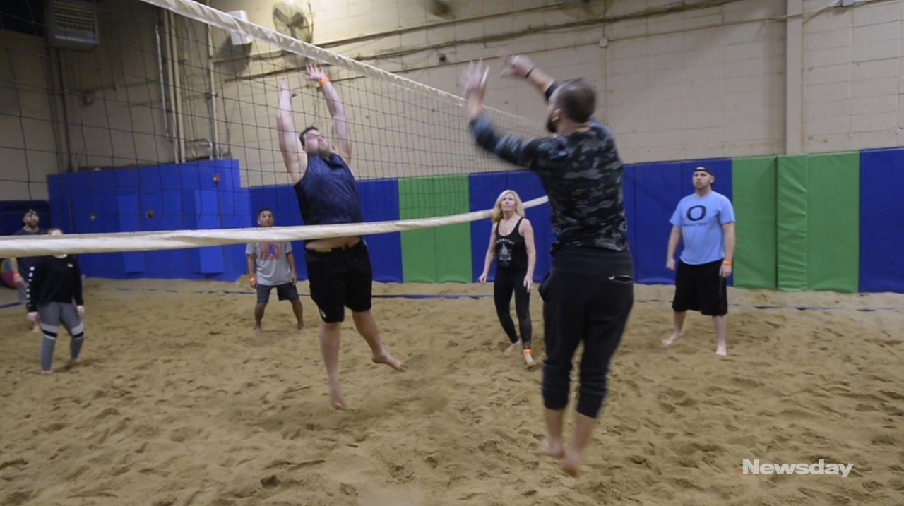 Play indoor beach volleyball in the winter at Endless Summer in ...