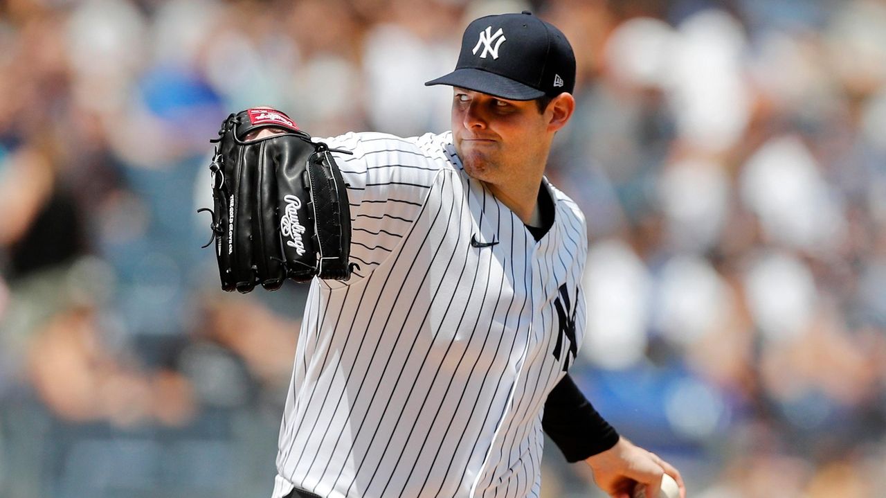 Wheels fall off after strong beginning for Yankees' Jordan Montgomery ...