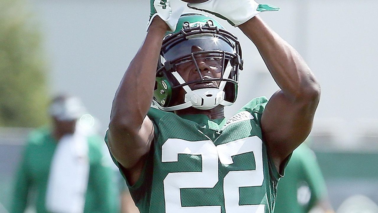 Jets safety Tony Adams arriving ahead of schedule, making play at starting  job - Newsday