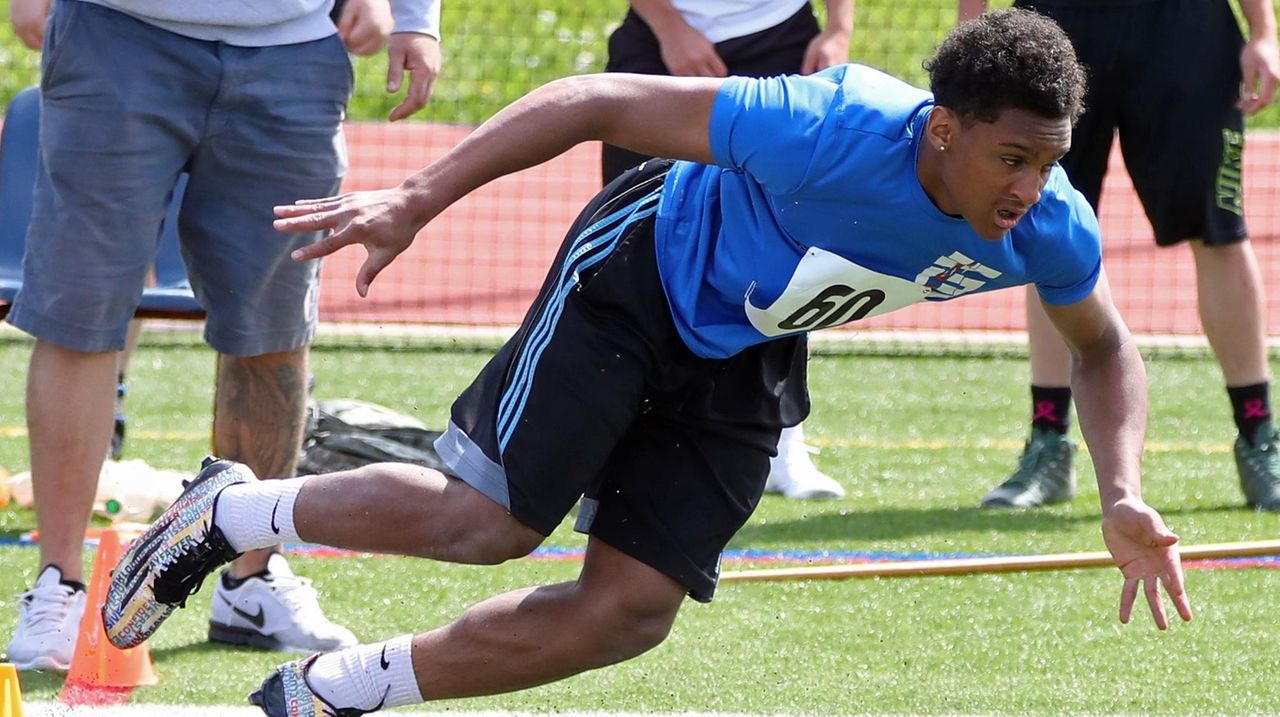 High school football combine results Newsday