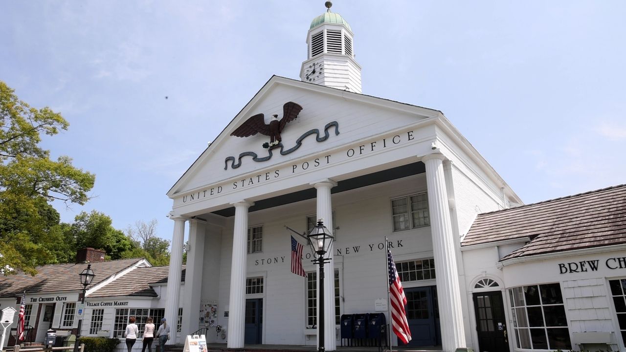 Stony Brook Post Office mechanical eagle needs repairs Newsday