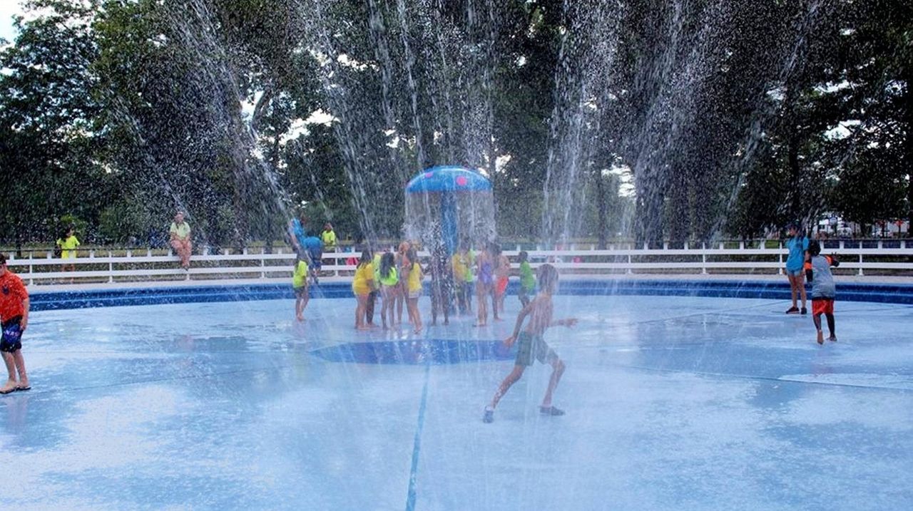 Spray park reopens at Eisenhower Park in East Meadow Newsday