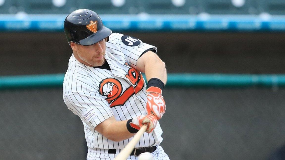 Lew Ford, Long Island Ducks player-coach, still going at 45