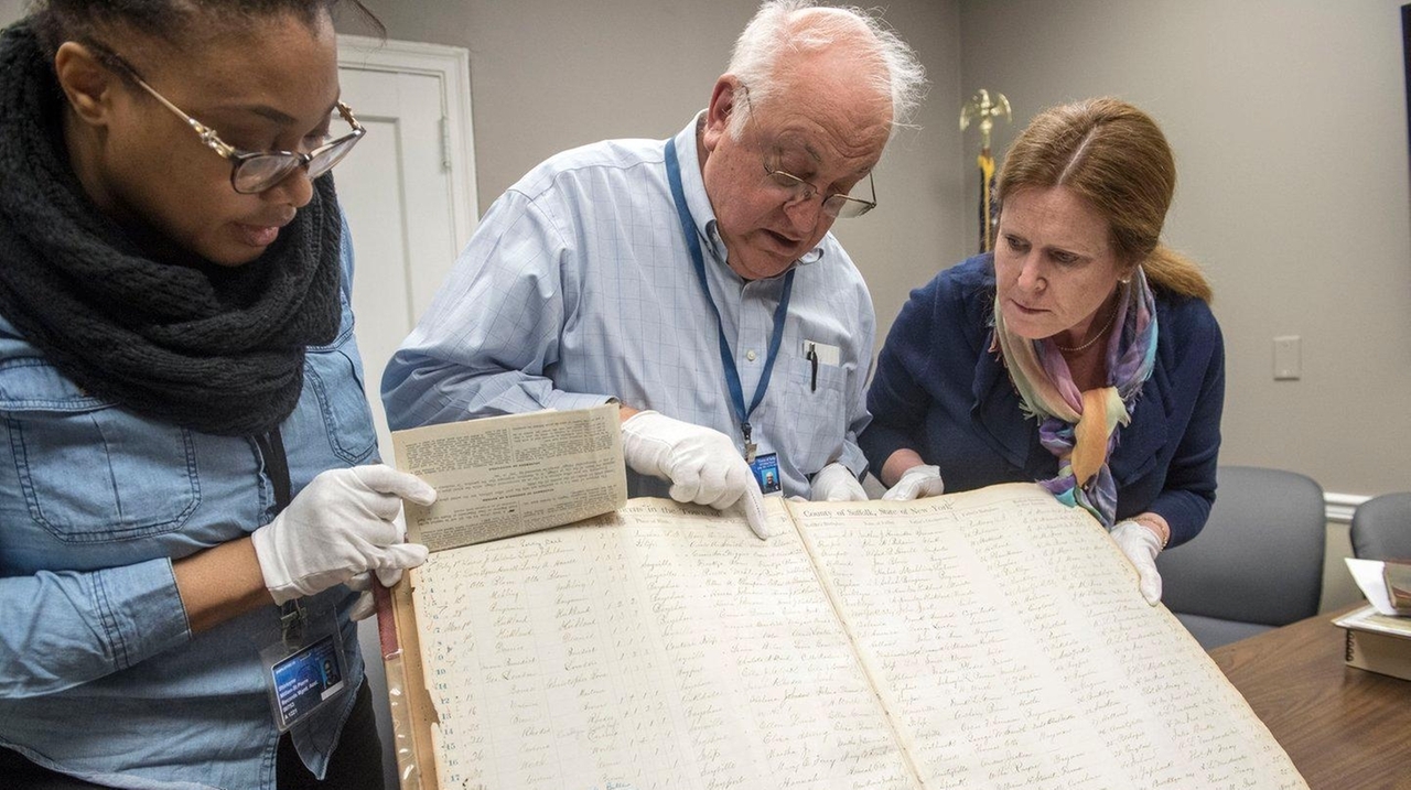 Historical Documents A Treasure Trove For Town Of Islip Newsday