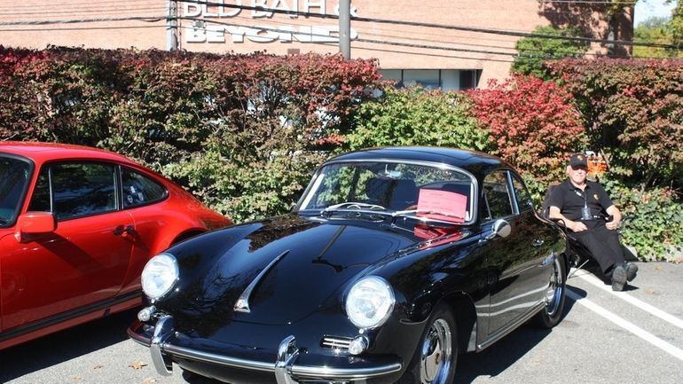 A 1964 Porsche 356 Sunroof Coupe owned by Rich Shoenfeld...