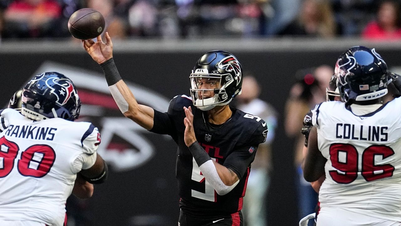 JPAFootball on X: A crazy stat: #Falcons QB Desmond Ridder is 29