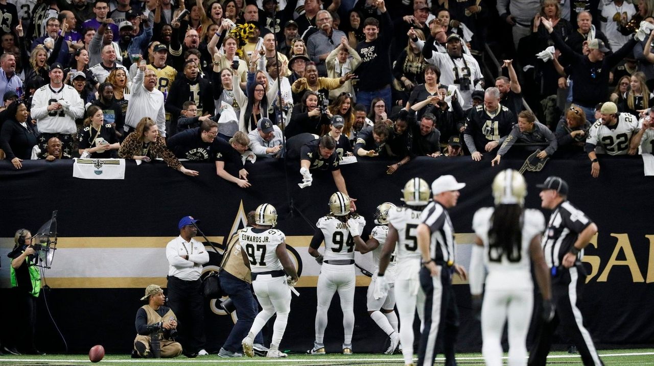 NFL - The Superdome has never been louder. 