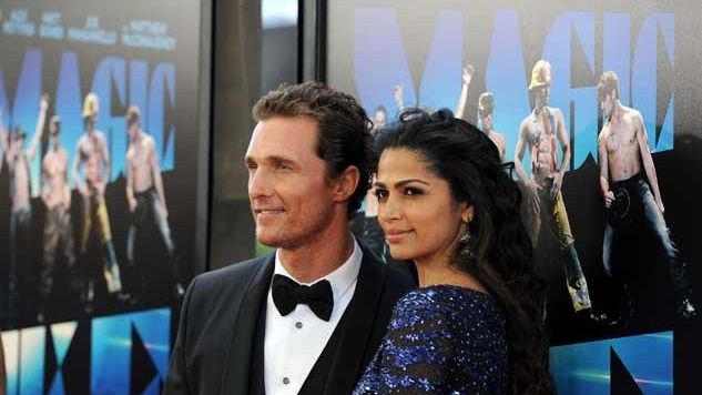 Matthew McConaughey and Camila Alves