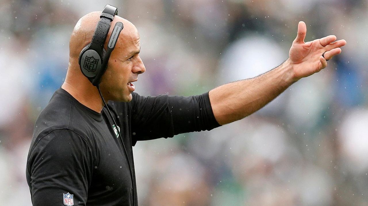 New Jets coach Robert Saleh's motto: 'All Gas, No Brake' - Newsday