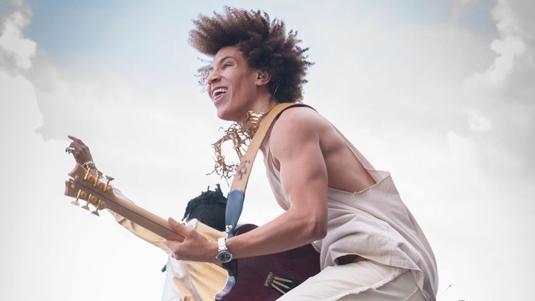 Guitarist Brandon "Taz" Niederauer, of Dix Hills, is seen performing...