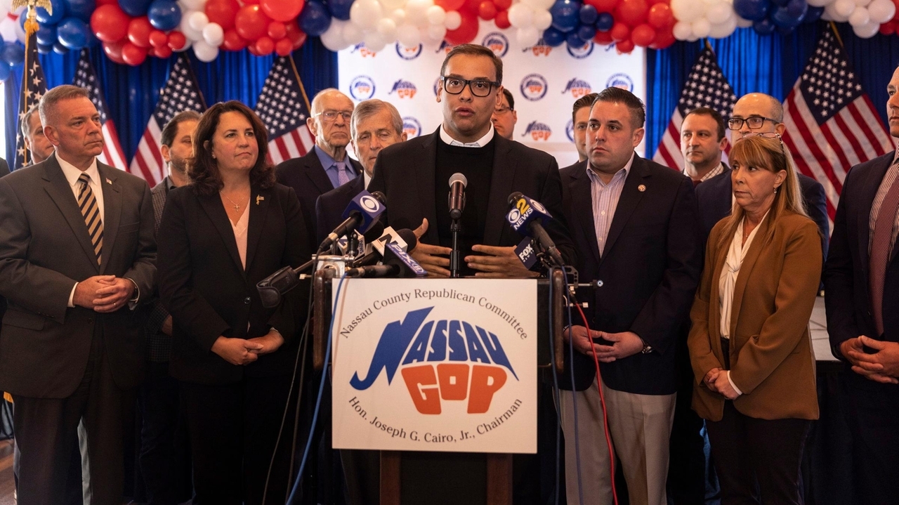 George Santos-tied PACs gave $185,000 to Nassau GOP - Vimarsana News