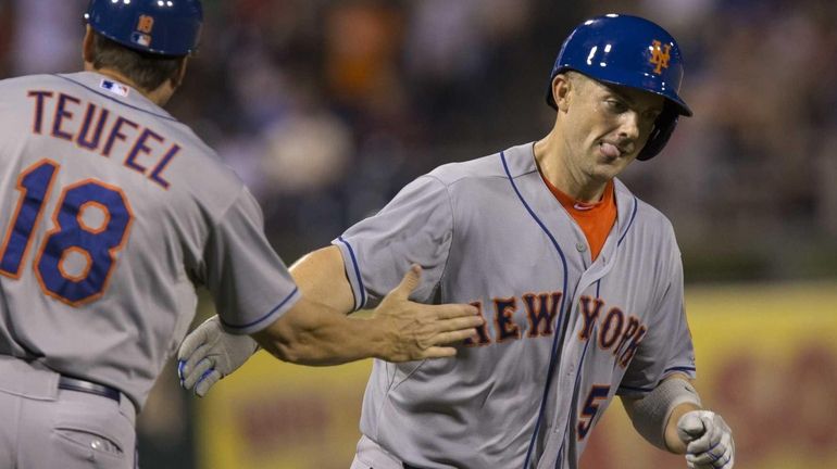 David Wright cleans up with monster home run in first at-bat of first game  back - Newsday