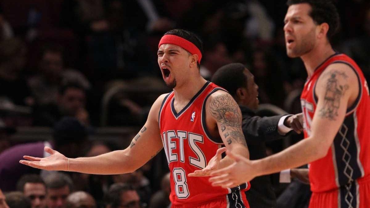 Photo: New Jersey Nets Kris Humphries at Madison Square Garden in