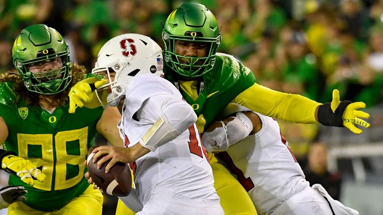 What is Bo Nix's NFL draft projection? The Oregon Ducks quarterback's stats  - AS USA