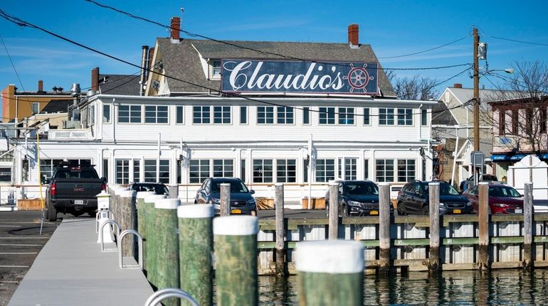 Claudio's restaurant in Greenport on Jan. 27.