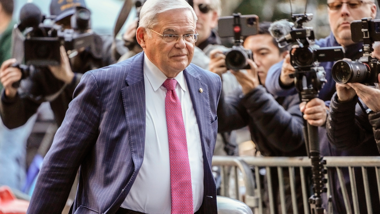 Menendez's lawyers seek lenient sentence, saying conviction made him a 'national punchline' - Newsday