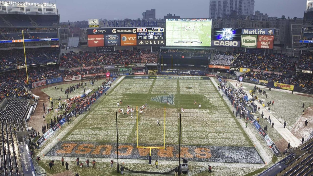 Pinstripe Bowl demand softening Newsday