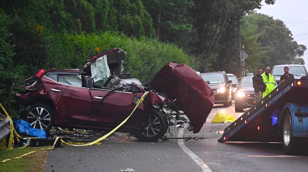 Cops: Driver Exceeded 100 Mph Moments Before Deadly Quogue Crash - Newsday