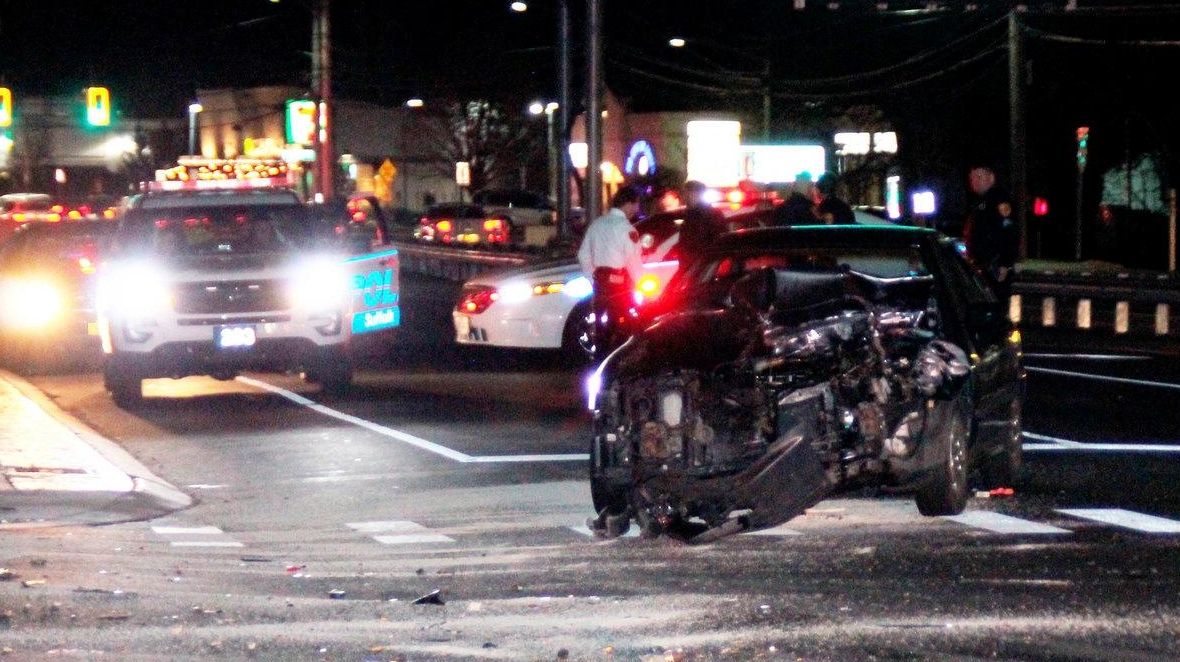 Melville crash seriously injures one person, police say Newsday