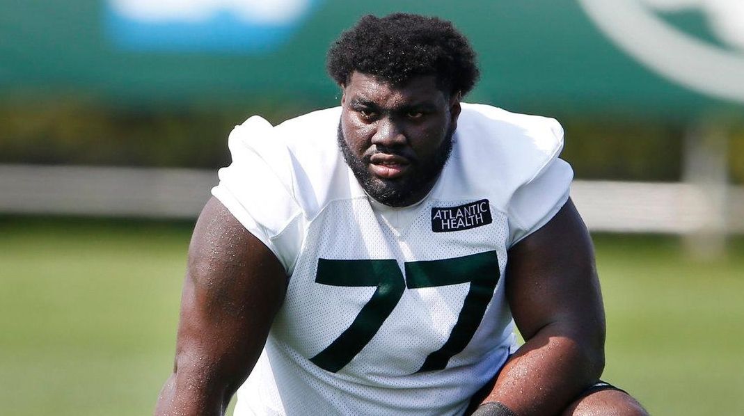 Jets' Robert Saleh tells Mekhi Becton to 'go earn' left tackle spot