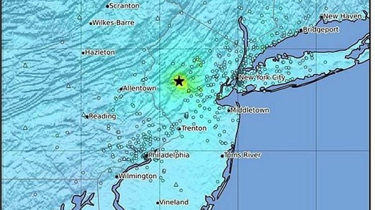 A magnitude 2.6 aftershock was reported on Long Island following Friday's earthquake