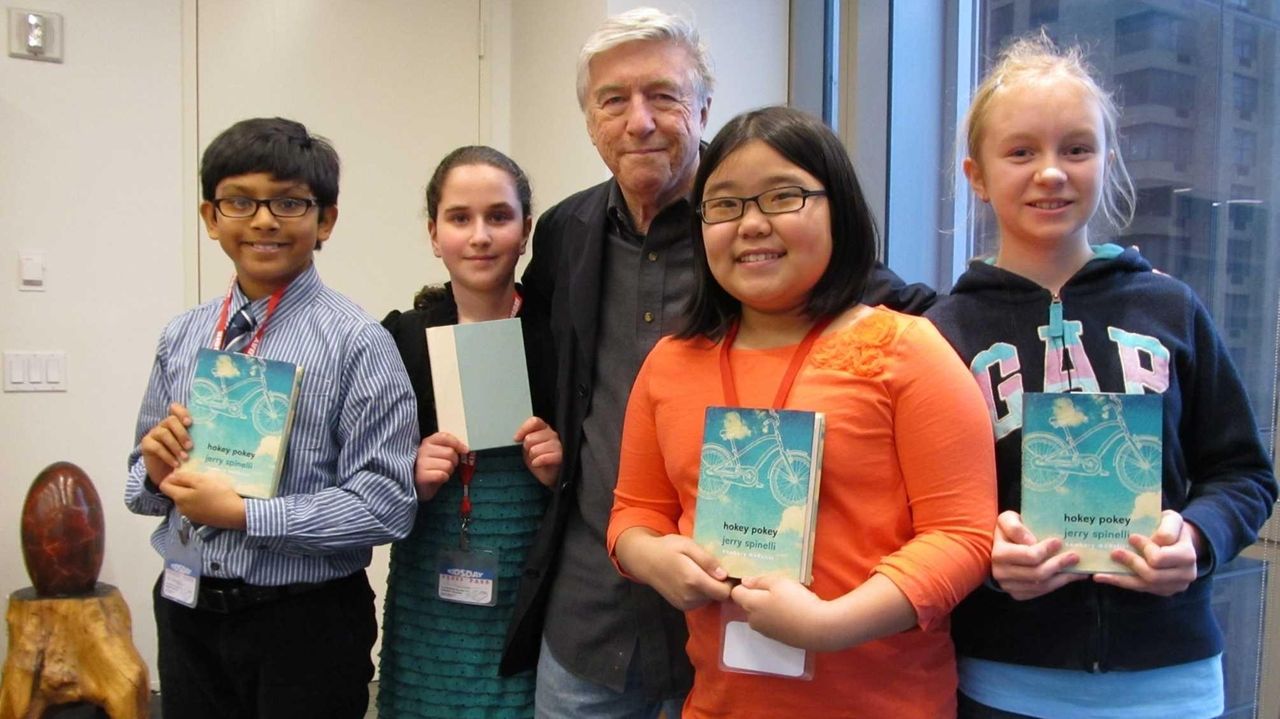 What inspires author Jerry Spinelli - Newsday