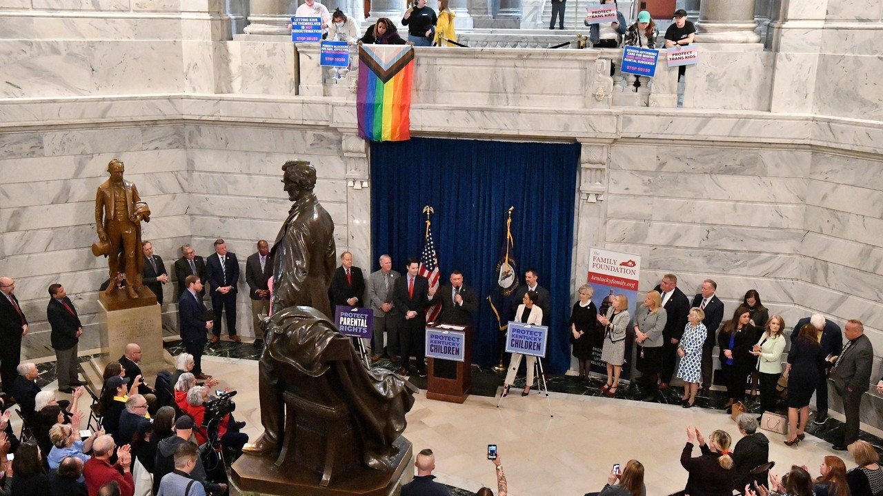 Dispute erupts over a section of Kentucky's transgender law that hinges ...