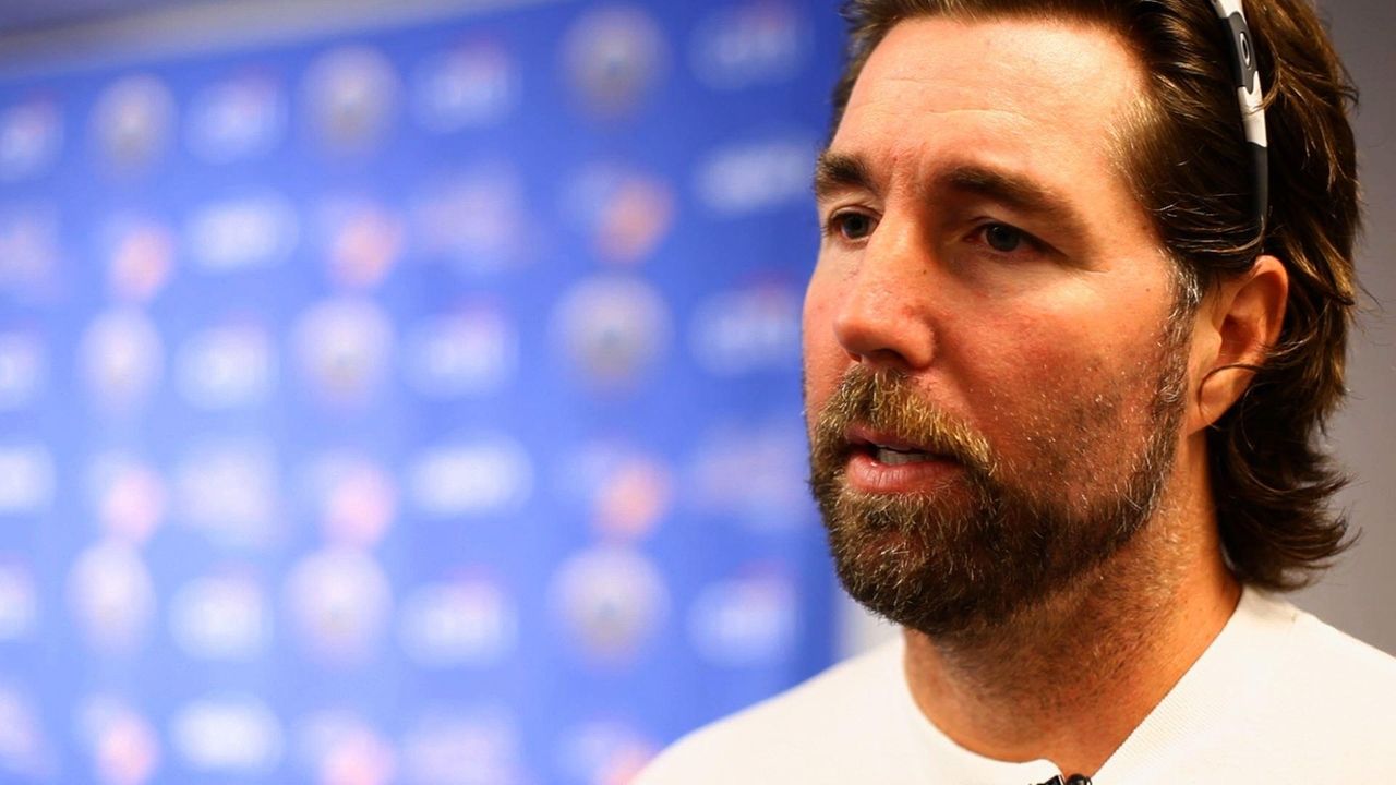 R.A. Dickey quote: I had a wife that did not want me to