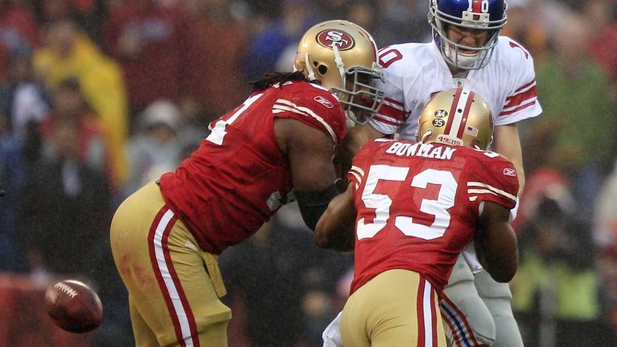 Eli Manning's protection is a top priority for Giants after San Francisco  49ers' sacks 