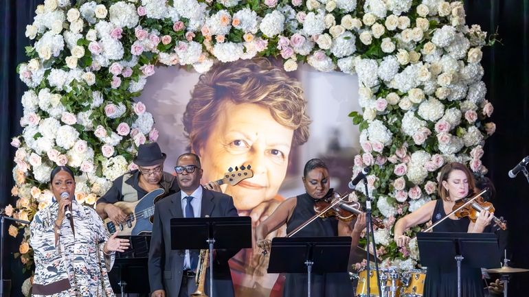 A musical tribute to Sybil Haydel Morial is played at...