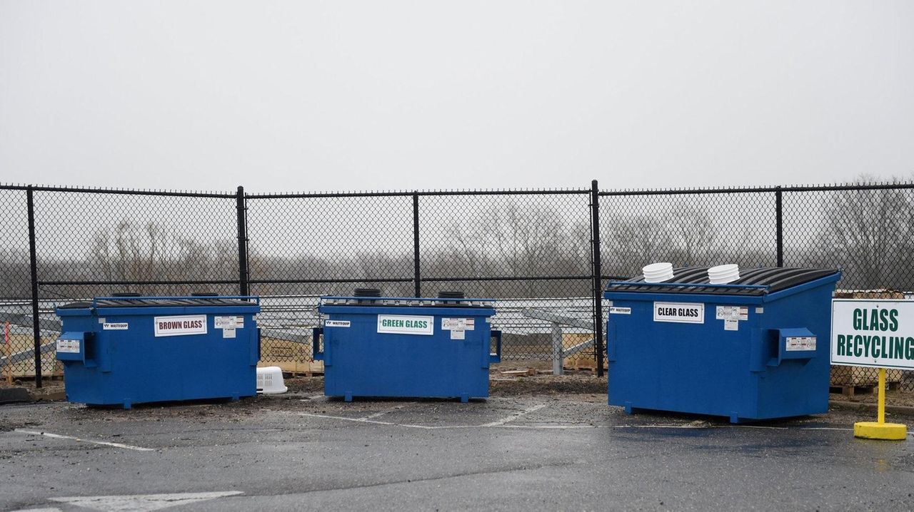 Brookhaven starts glass trial with New Jersey recycling company Newsday