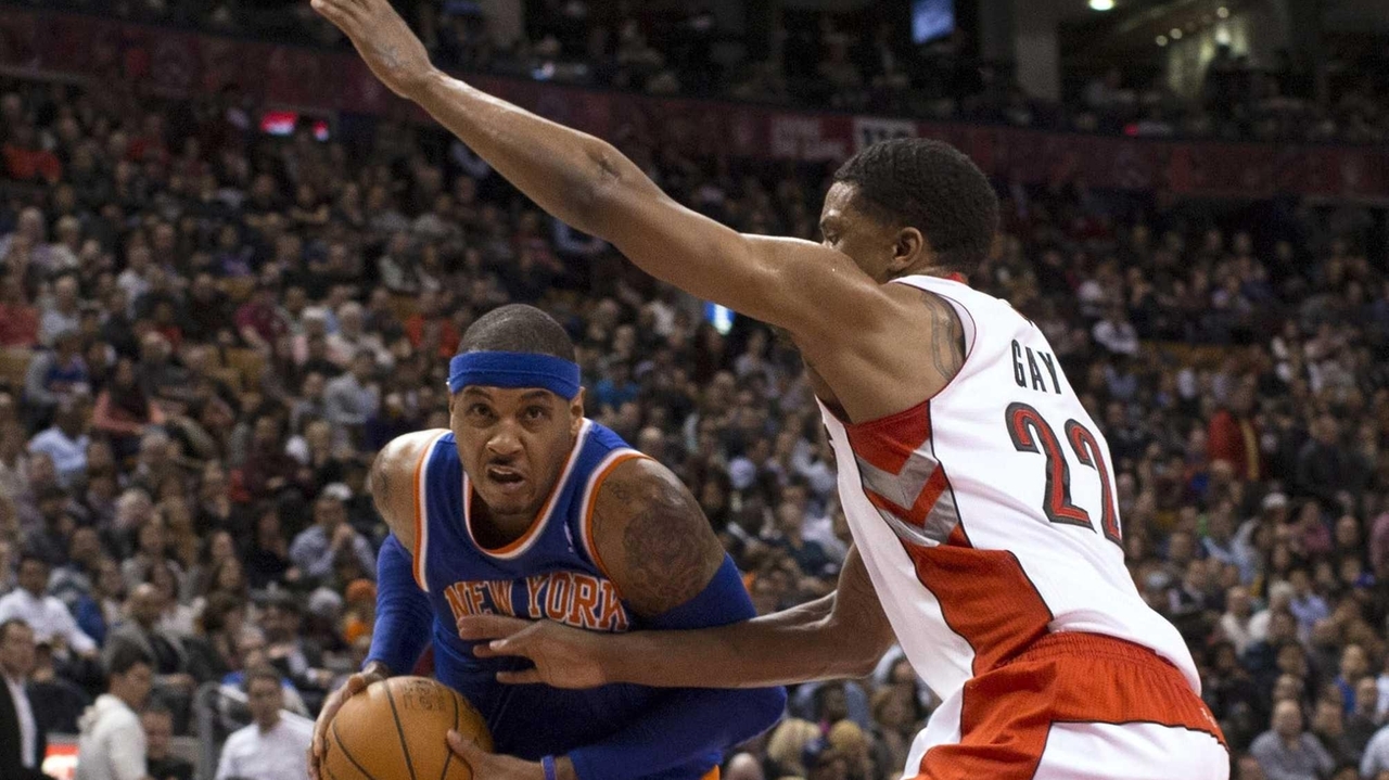 Knicks lose fourth straight, falling to Raptors - Newsday