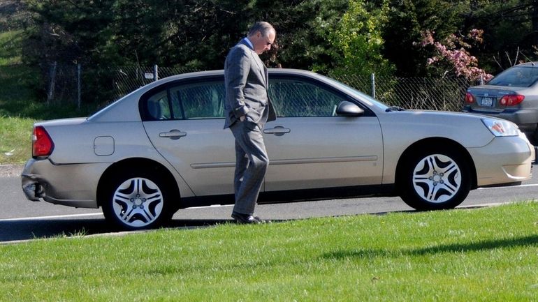 Det. Lt. Gerard Pelkofsky, commanding officer of the Suffolk County...