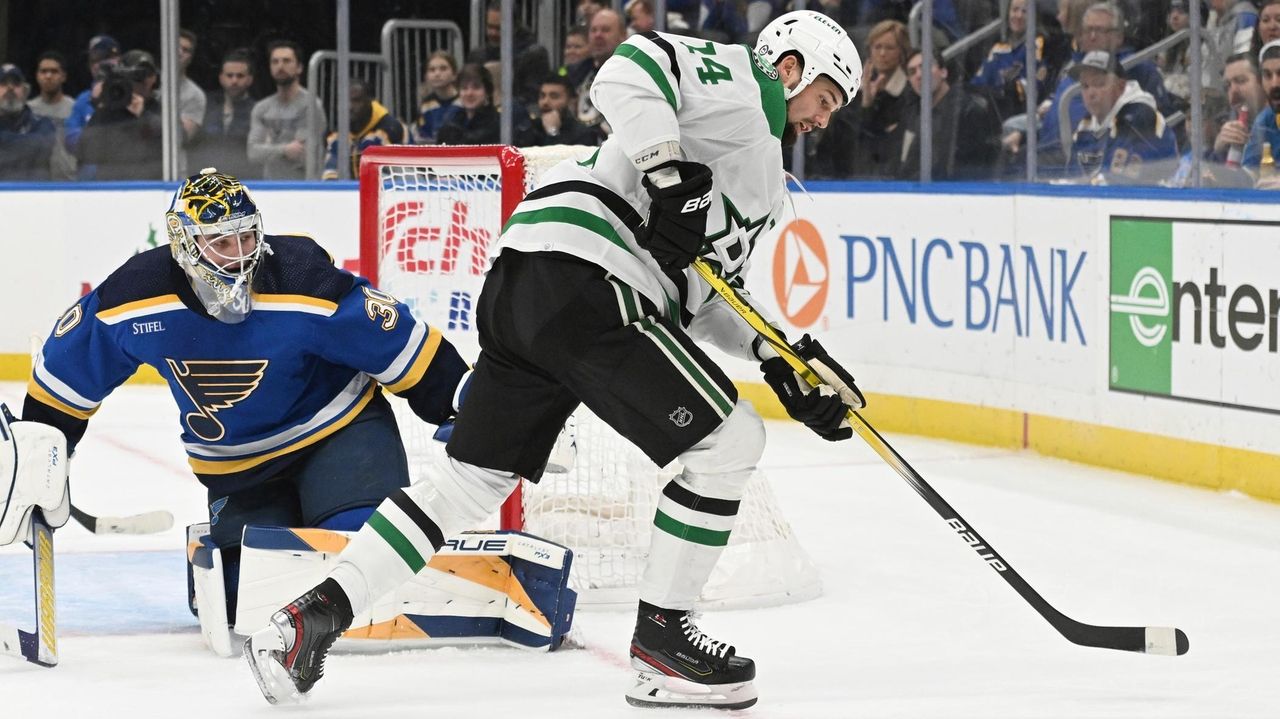 Joel Hofer Makes 39 Saves In Blues' 2-1 Win Over Stars - Newsday