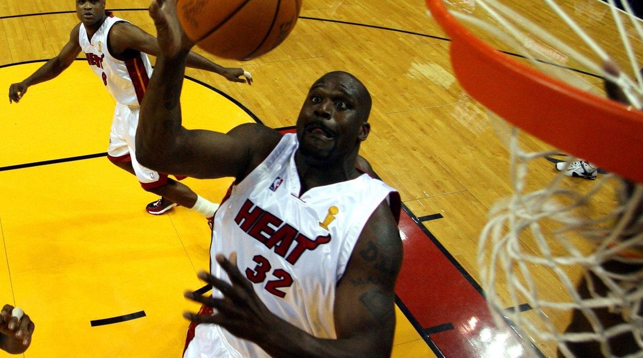 The Miami Heat will retire Shaquille O'Neal's number