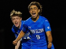 Nick Augustine's double overtime goal gives Glenn Suffolk Class A soccer championship